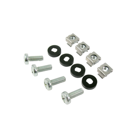 KIT VITI RACK 19'' VITE+ROND.E DADO 50PZ