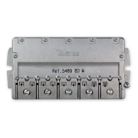 PARTITORE 8 VIE (CON PASSAGGIO BY PASS 1DIREZ.)