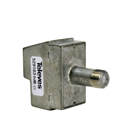 PRESA "F" 0DB CON PASSAGGIO DI DC